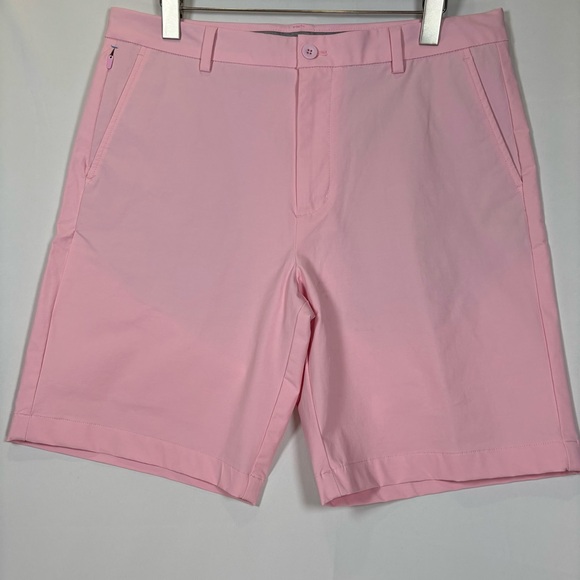 Vineyard Vines Light Pink Flat Front Shorts - Picture 1 of 4